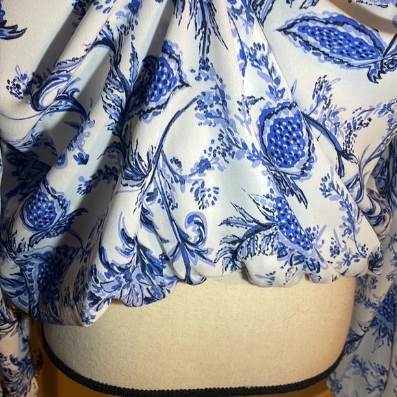 TOMMY HILFIGER FLORAL PRINT BLOUSE. - Picture 7 of 9